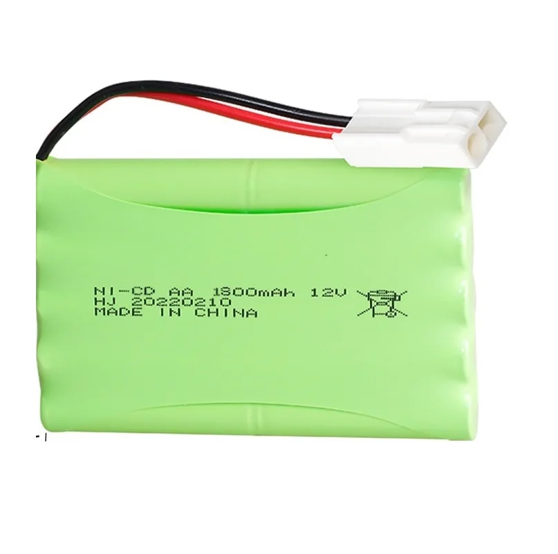 12V 1800Mah Ni-Cd 12V Aa Batterij Nicd Accu 'S Pack Ni Cd Voor Rc Boot Model Auto Speelgoed Tank Vrachtwagens