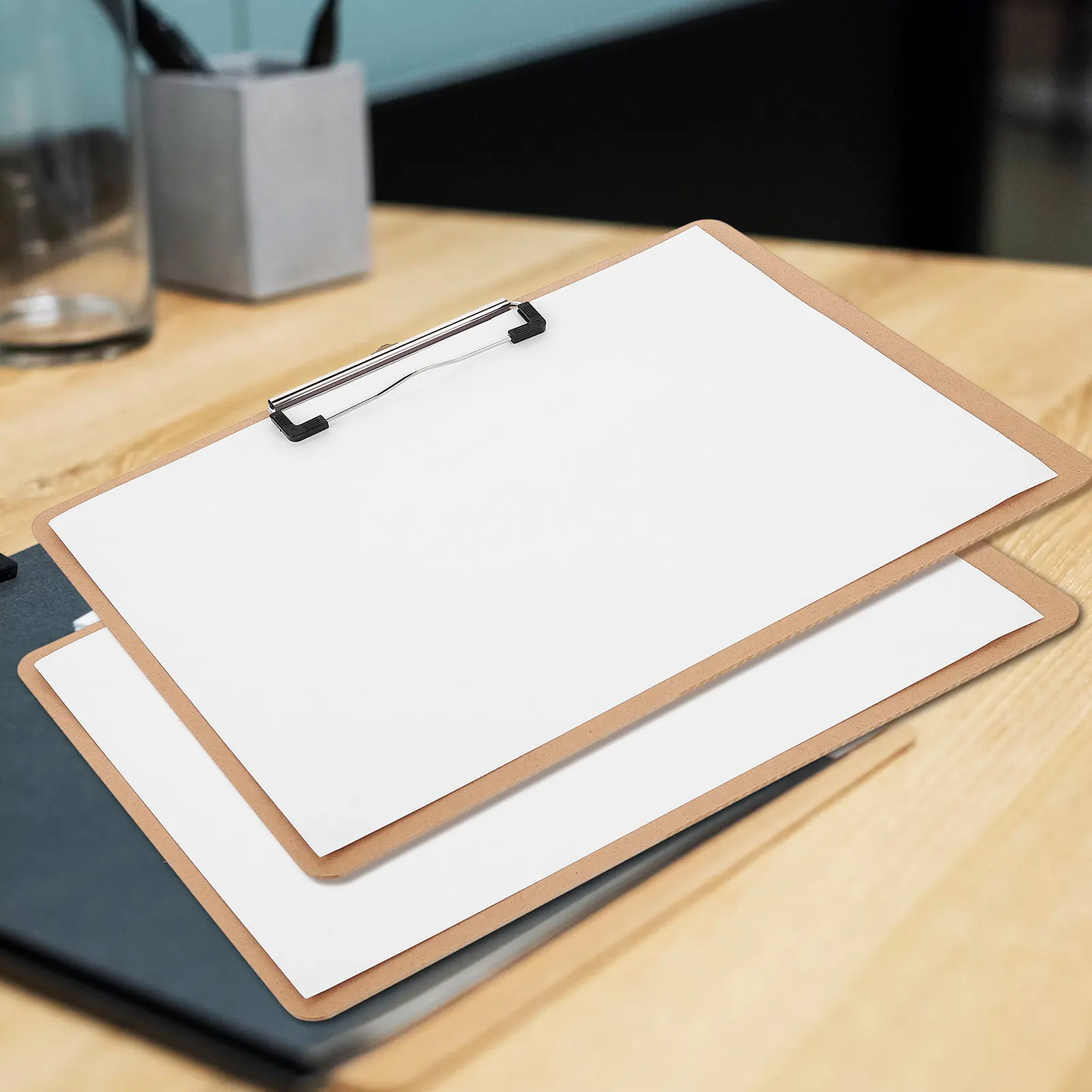 portablocco-multifunzione-da-3-pezzi-cartella-portadocumenti-portatile-organizer-per-documenti-da-ufficio-clip-in-cartone-rigido-design-leggero