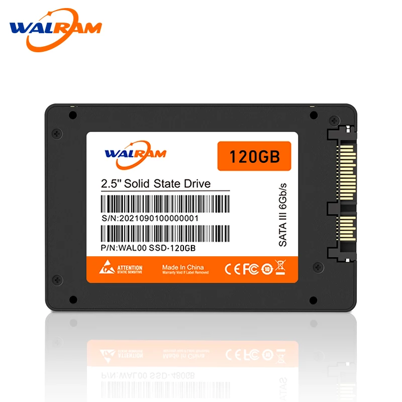 Walram SATA3 SSD 120GB Hard drive disk 240GB 256GB 480GB 512GB 1TB  Internal Solid State Drive SSD For Desktop PC Laptop