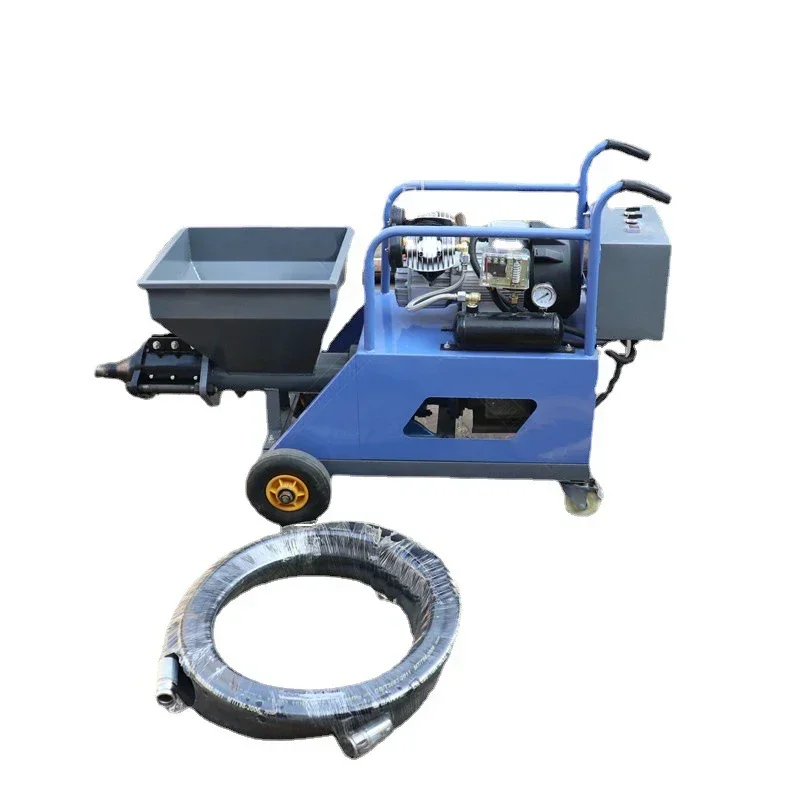 220v/380v Cement Mortar Spraying Machine Indoor Outdoor Wall Plastering Automatic Gypsum Powder