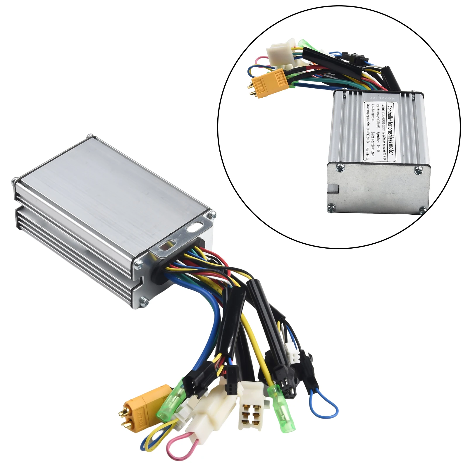 DC Brushless Controller for E-bike Square Wave For KT 6 Mosfet 36V 48V 250W 350W with Multiple Safety Protections