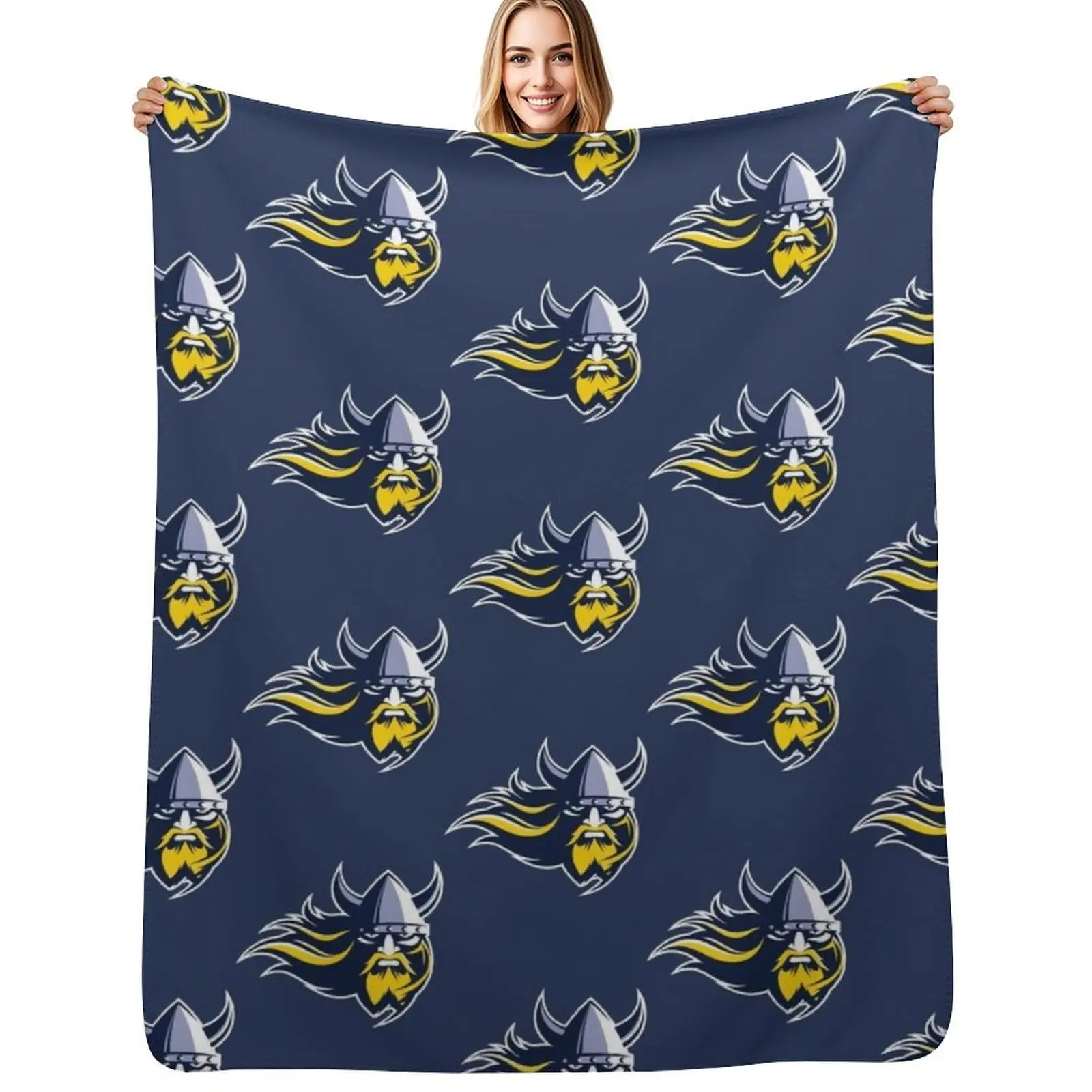 

Augustana (SD) Vikings Throw Blanket halloween Bed Fashionable funny gift Sofa Blankets