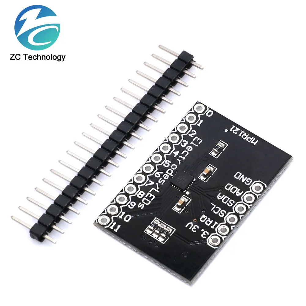 MPR121 Breakout V12 Capacitive Touch Sensor Controller Module I2C Interface keyboard Development Board for arduino