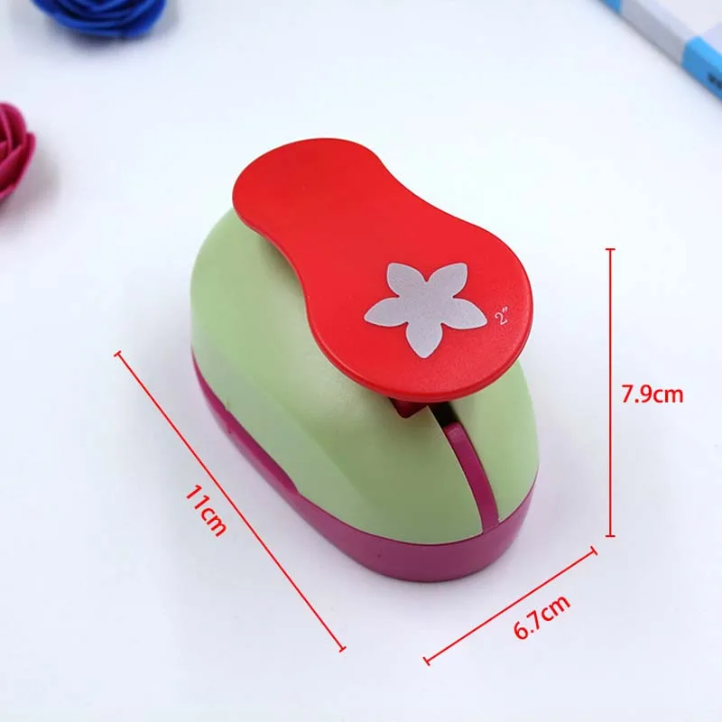 5cm paper cutter дырокол Hole Punch Cortador De Papel Circle Craft Puncher Scrapbooking Paper Punch Furador Perfurador tab punch