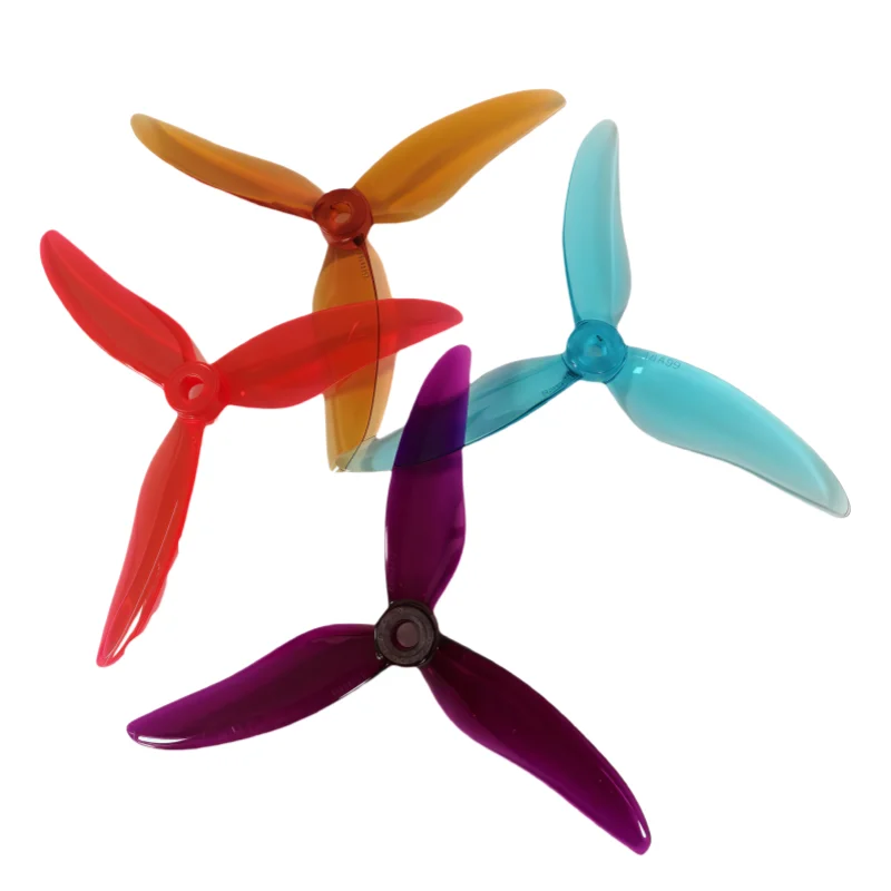 4 قطعة/Gemfan 51499 5 بوصة 3-Blade المروحة عالية الكفاءة لسباق طائرة بدون طيار FPV سلسلة إعصار مراوح GEMFAN الأكثر مبيعًا