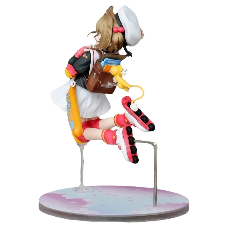 Cardcaptor 사쿠라 20cm (8 ") 애니메이션 피규어 Bishoujo Pvc 액션 피규어 모델 트렌디 데스크 장식 Collectible Birthday Toys Gifts
