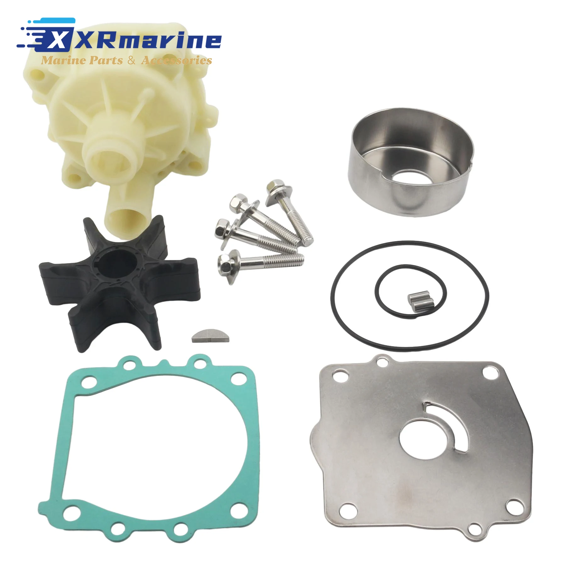 

Комплект для обслуживания водяного насоса (импеллера) 6N6-W0078-00 для подвесных моторов Yamaha 115-130 л.с., заменяет 6N6-W0078-01, 6N6-W0078-02