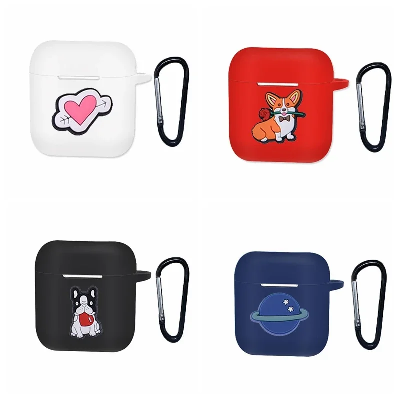 Funda de silicona con dibujos de perros para Tozo T6, T10, T12, NC9, NC2