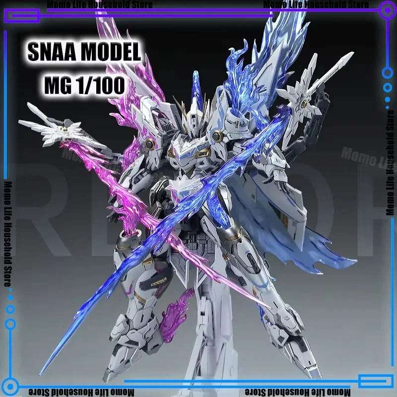 

Новая модель SNAA MODEL 1/100 MG YAN HUANG YR-04 FIRELORD, наборы моделей для сборки, пластиковый скелет, фигурка робота, пластиковая модель, игрушки