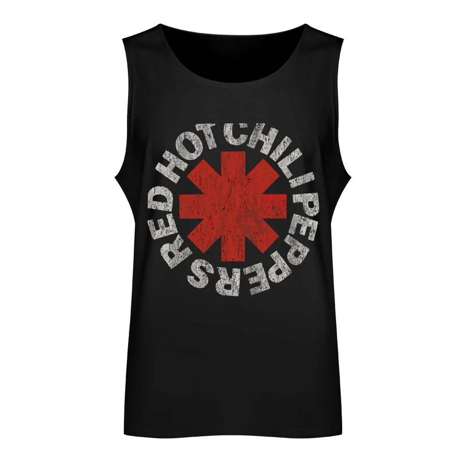 Red Hot Chill Peppers Tank Top sports vest Men gym sportswear Working vest