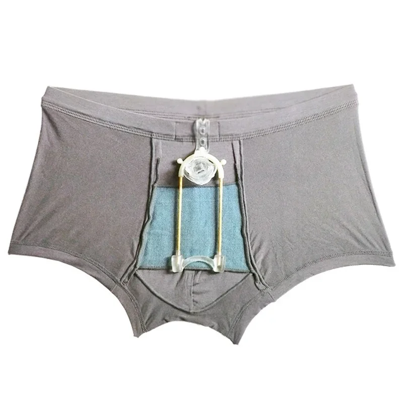 Underpants Men's Cotton Fabric Four Flat Corner Autumn/winter Modale Solid Color Sexy Increase New Underwear Men  Mens  sissy