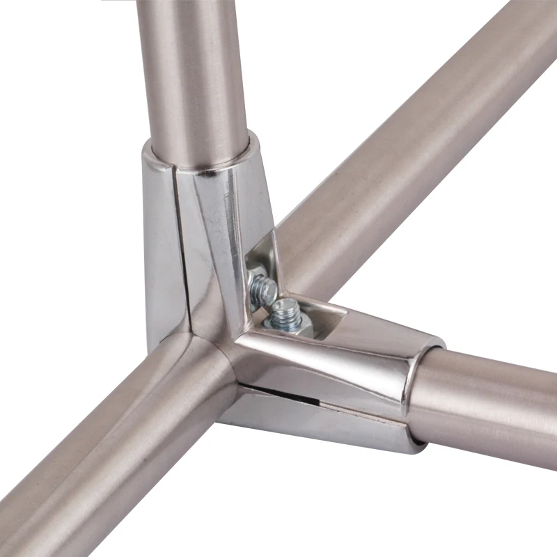 Соединитель для труб 25 мм, фиксированные детали, шасси, одинарный стержень, круглая стойка для труб, соединительный элемент из алюминиевого сплава для