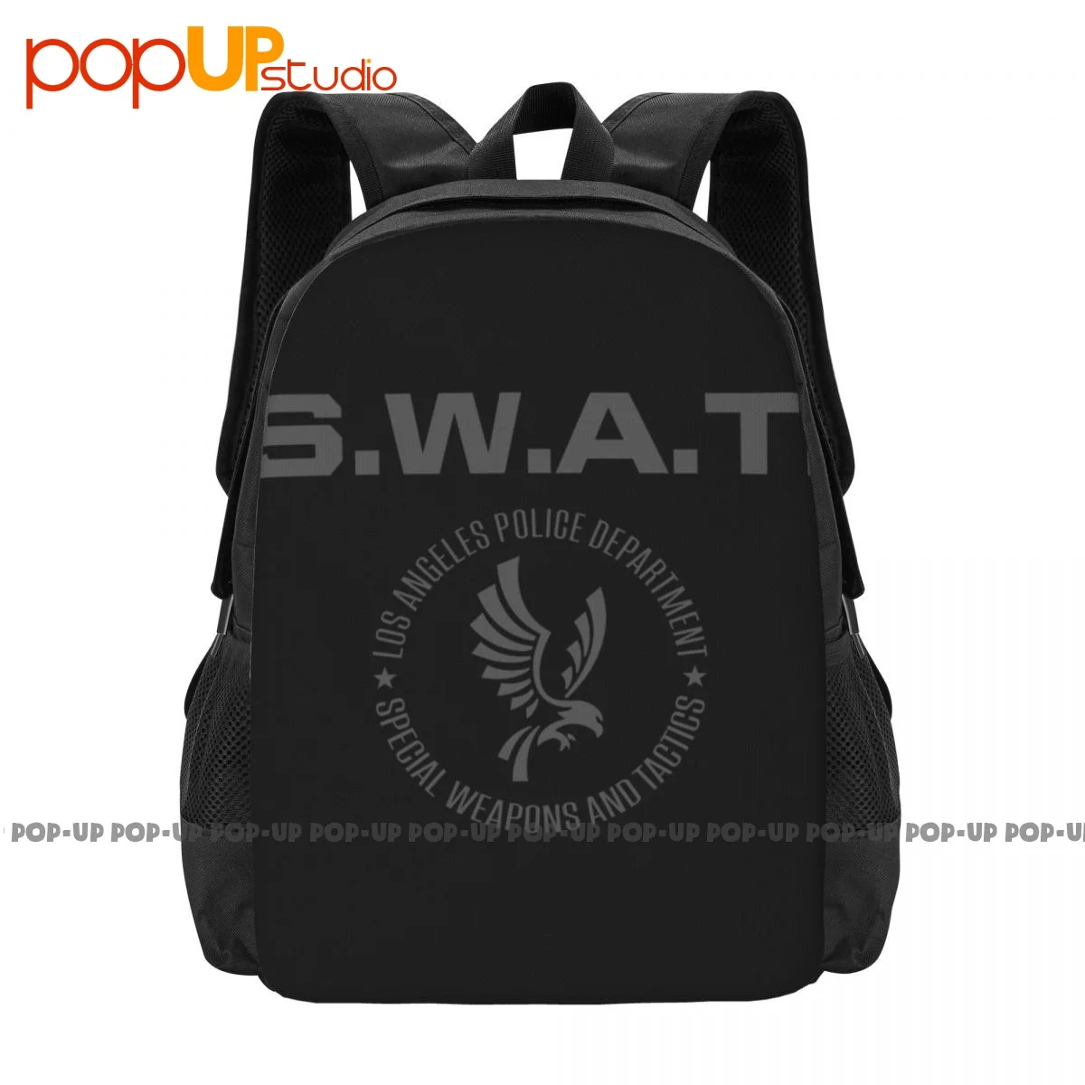 

Swat Lapd Los Angeles Police Dep Tv Series S.W.A.T. Reboot Inspired Backpack Large Capacity Vintage Sports Style