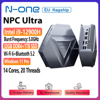 N-one Intel i9 12900H Mini PC Ultra 14 Cores, 20 Threads Windows 11 Pro 32GB DDR4 1TB SSD Dual-Band WiFi 6/BT5.2 for Home,Office