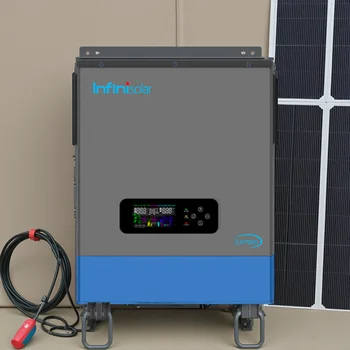 Infinisolar 10KW hybridní solární měnič pro offline použití s až 6 paralelními duálními MPPT fotovoltaickými měniči 48V až 230V s podporou WiFi BMS 10 nejlepší prodej Solární invertor 10kW - №4