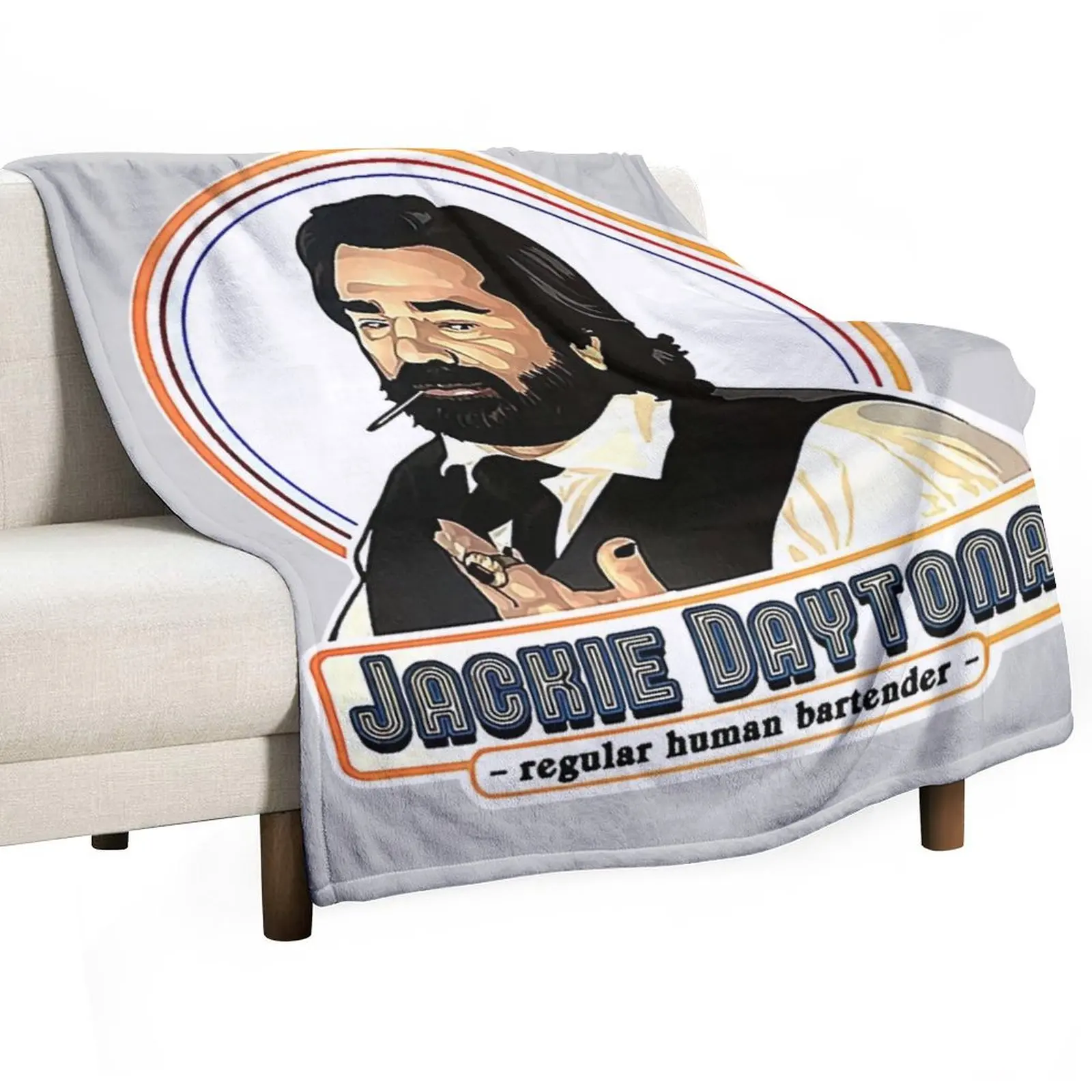 Daytona jackie smoking design Throw Blanket Sleeping Bag Luxury St Loose Stuffeds Heavy Decorative Beds Blankets