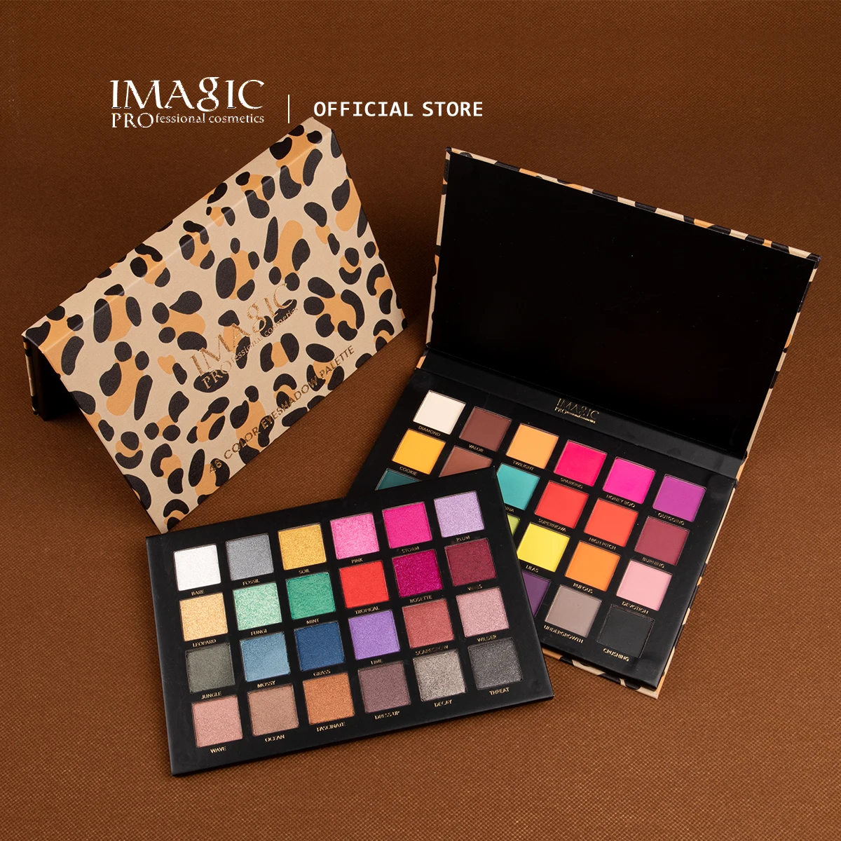 IMAGIC 48-Color Eyeshadow Palette Shimmer Glitter Matte Female Makeup Wholesale Cosmetics Long Lasting Waterproof Beauty Powder