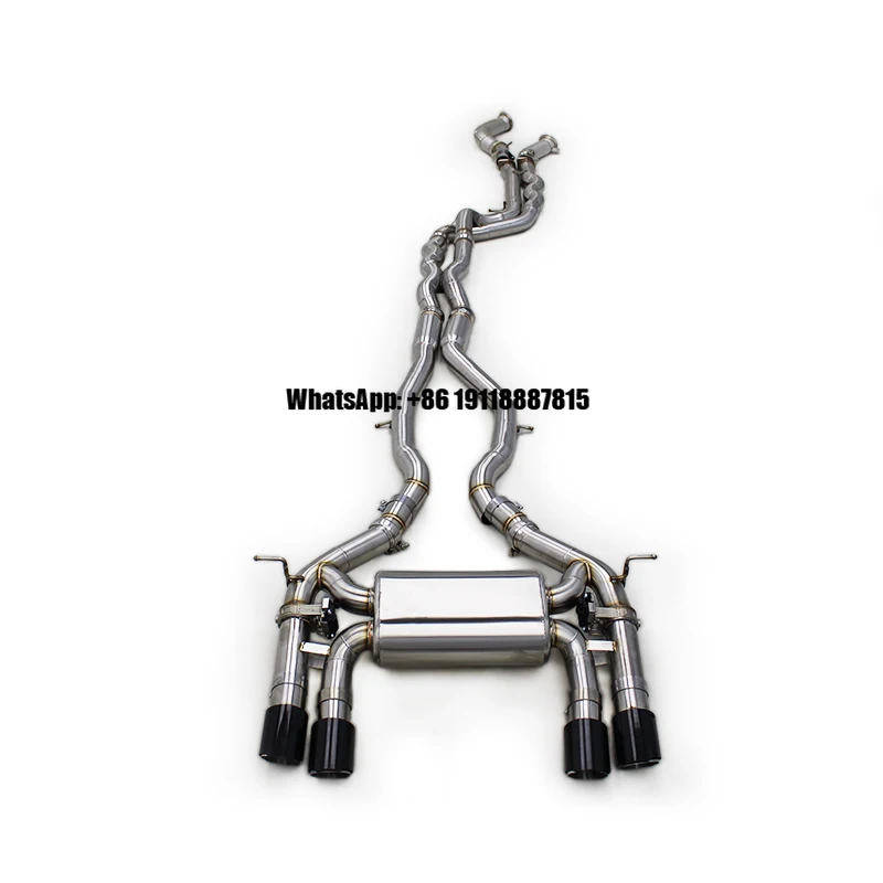 

Full Exhaust System for BMW M3/M4 F80/F82 S55 3.0T 2014-2018 Exhaust Free Flow Pipe Downpipe Valvetronic Catback Exhaust