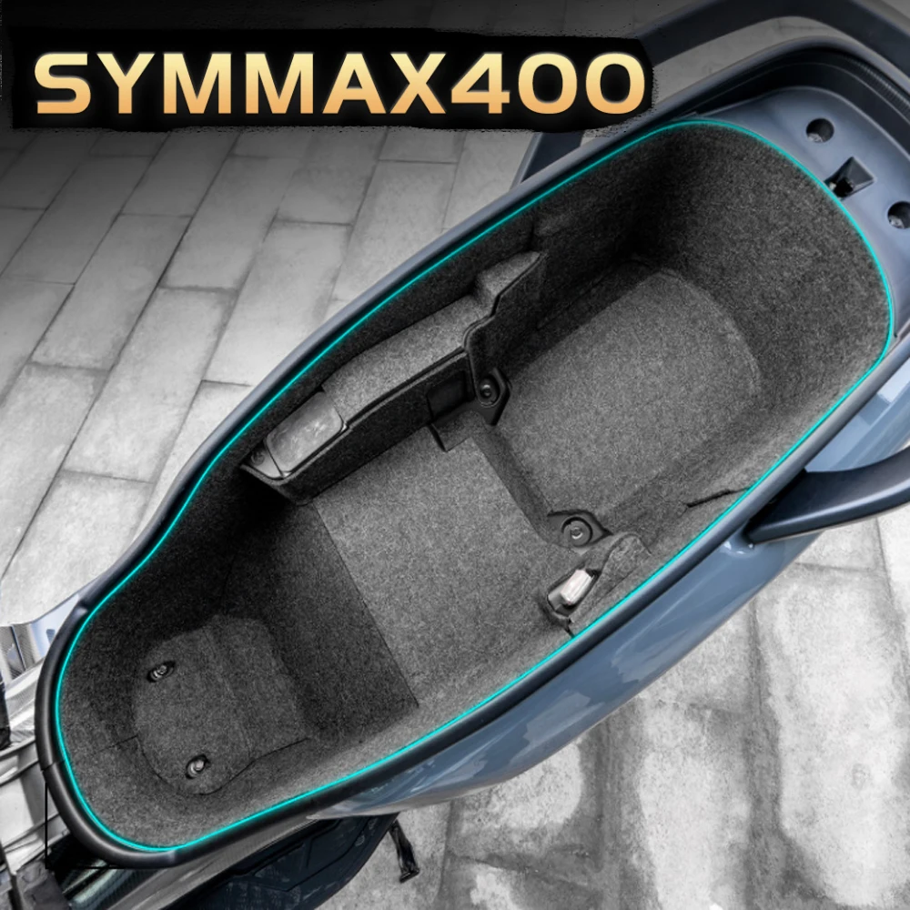 For SYM MAXSYM400 MAXSYM 400 Motorcycle Rear Trunk Cargo Liner Protector Seat Bucket Pad accessories