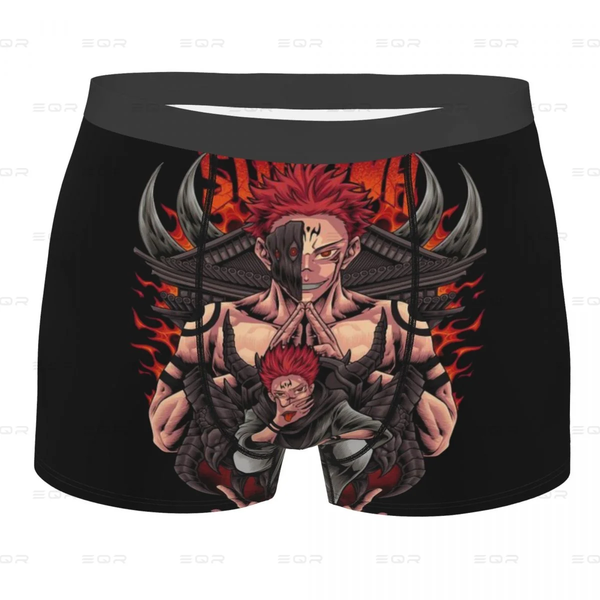 Ultimate King Of Curses Men's Boxer Briefs,Highly Breathable Underwear,Top Quality 3D Print Shorts Birthday Gifts