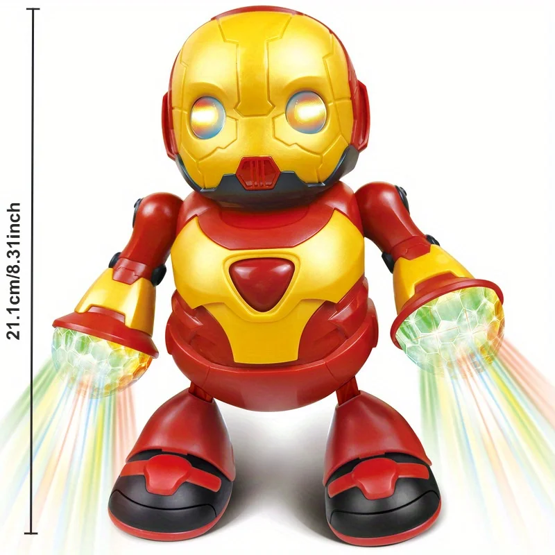 Kids Toys, Toddler Toys, Kids Robot Rotating, Super Hero Toys, Dance Toys With Music Light, Toys For Ages 2+, Gifts Idea