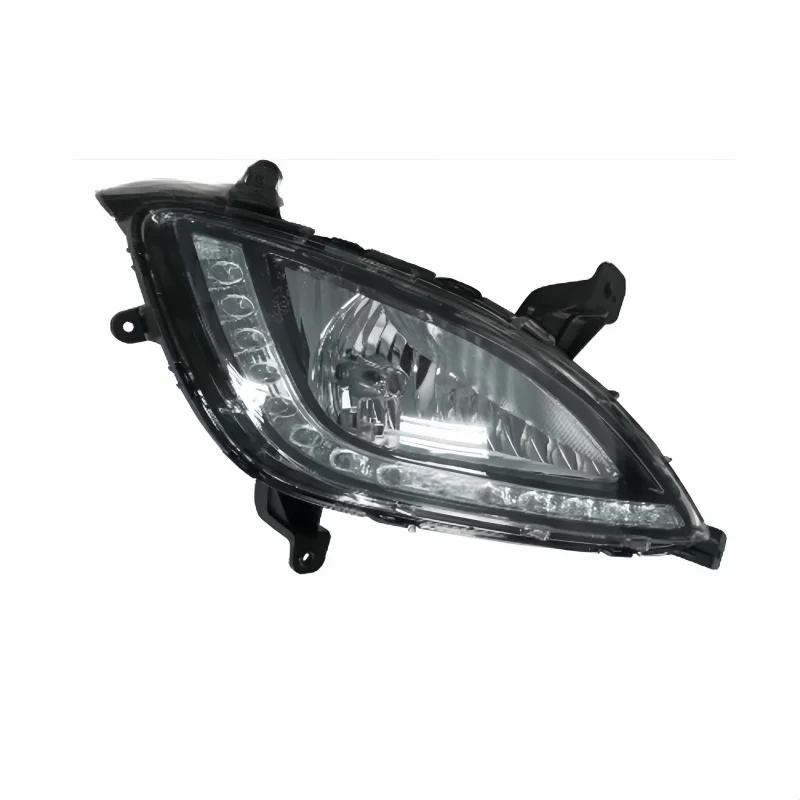 Car Front Bumper For Hyundai I20 2013-2014 Foglight Foglamp LED fog light without bulb Front fog lamp