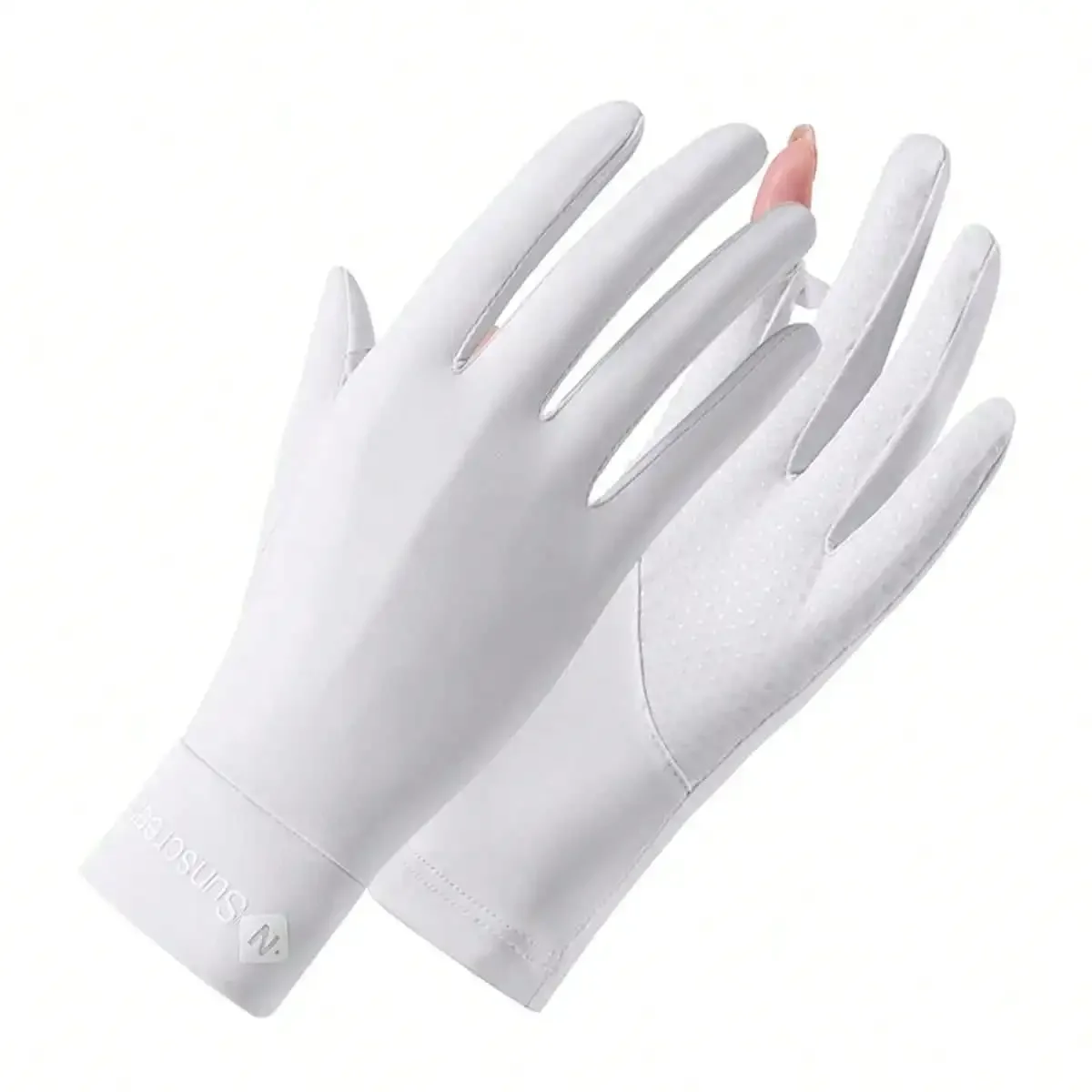 

1 pair Summer Sunblock Gloves UV Protection Non-Slip Touchscreen Driving Gloves for Women Cyling Riding Outdoor