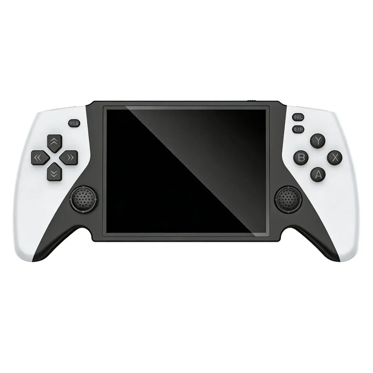 DT75BG X-ONE Retro Handheld Game Console 3.8-Inch TV Connect Gaming Console Built-in 666 Games for Kids Gamepad A