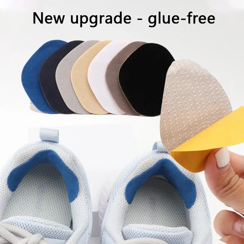 4 6PCS Shoe Patches Repair Shoe Insoles Patch Sneakers Heel Protector Adhesive Patch Repair Shoes Hole Shoe Lining Products