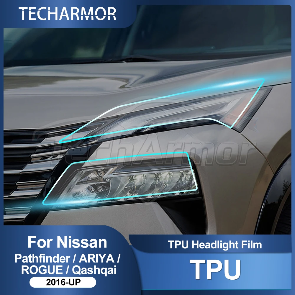 TPU-Autoscheinwerfer-Schutzfolie für Nissan Pathfinder Rogue 2023-2026 Transport & Smoke Anti-Scratch Auto Externe Zubehörteile