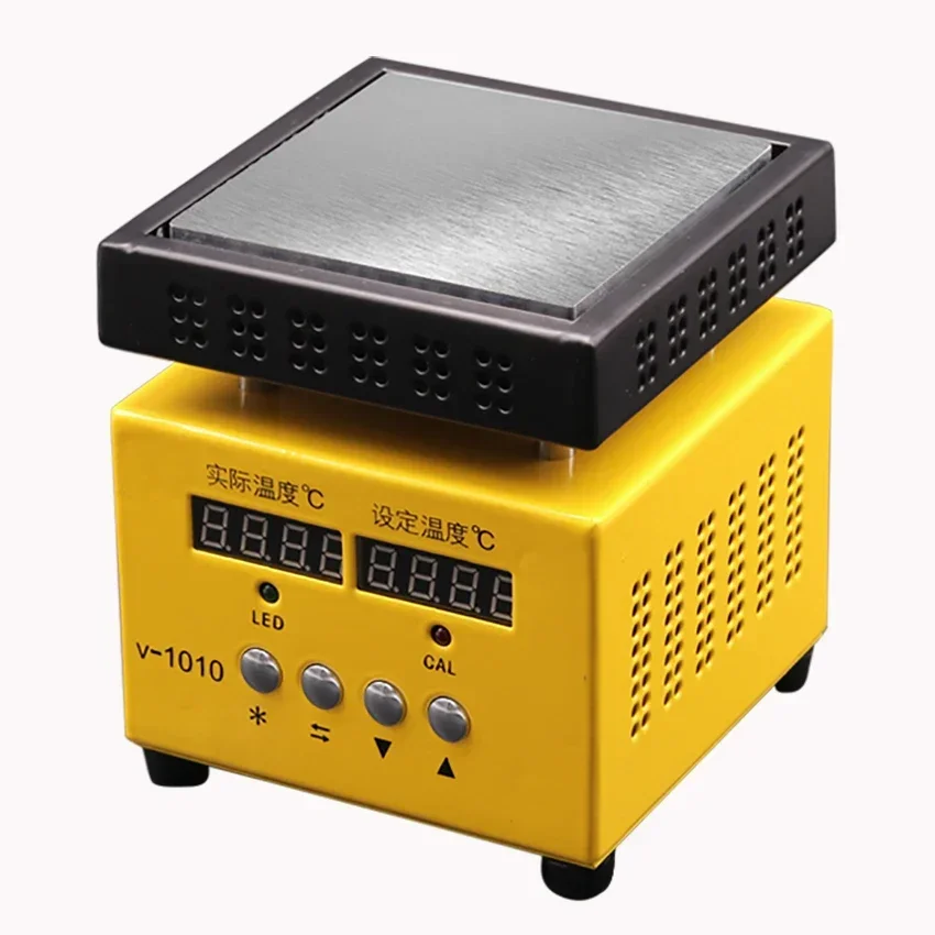 For V-1010 LCD Seperator Heating Plate Station Electronic Heating Plate Preheating Station Mobile Phone Screen Repair Tools 300W