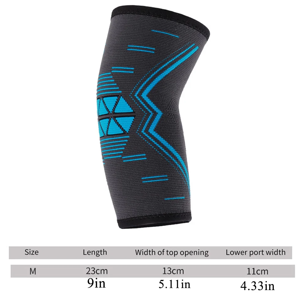 Arm Sleeve Elbow Compression Sleeve Forearm Pain Relief for Tendonitis Tennis Golfers Arthritis Workout Weight Lifting 1PC