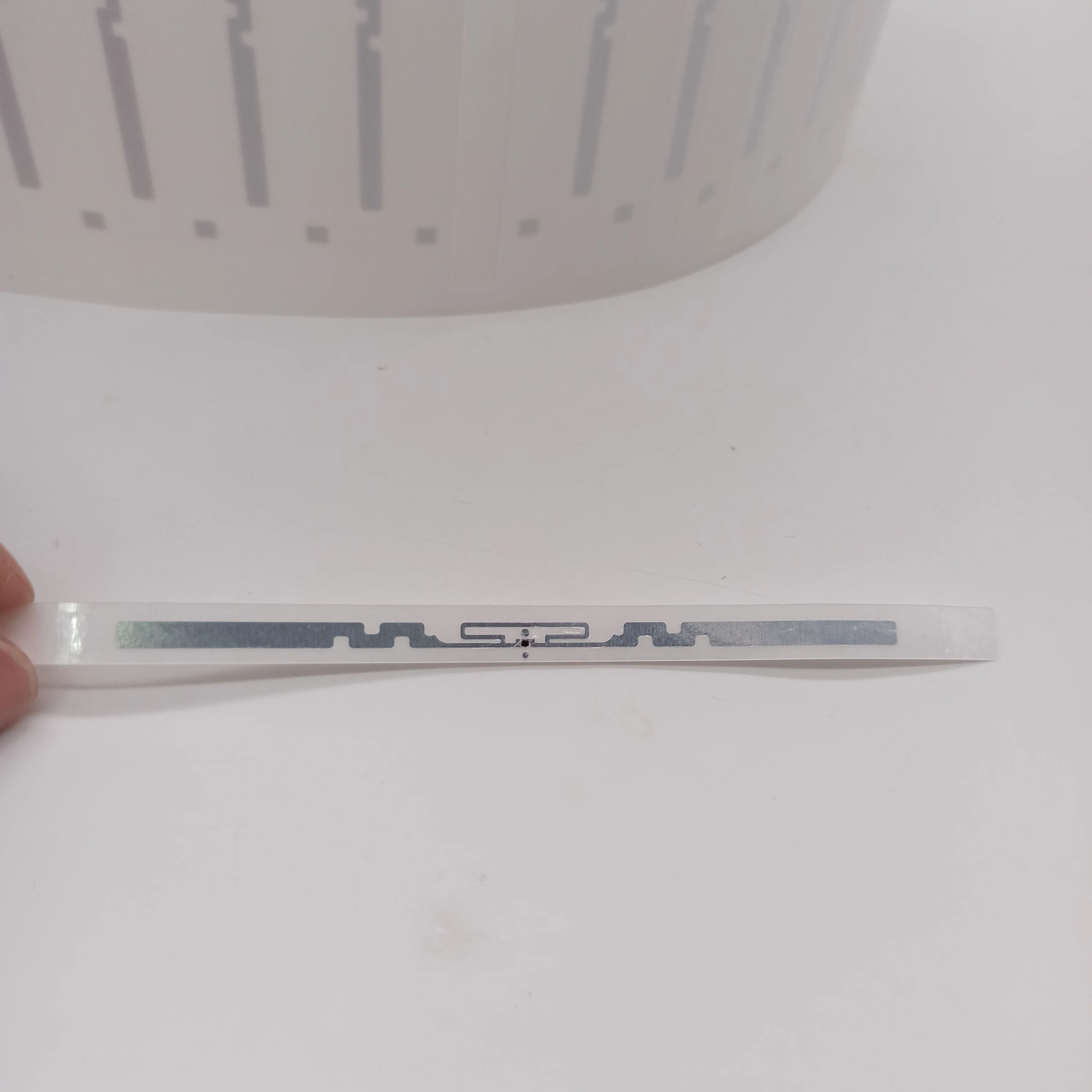 50pcs 125*7mm Passive Label Adhesive Stive UHF RFID Tag For Library Management