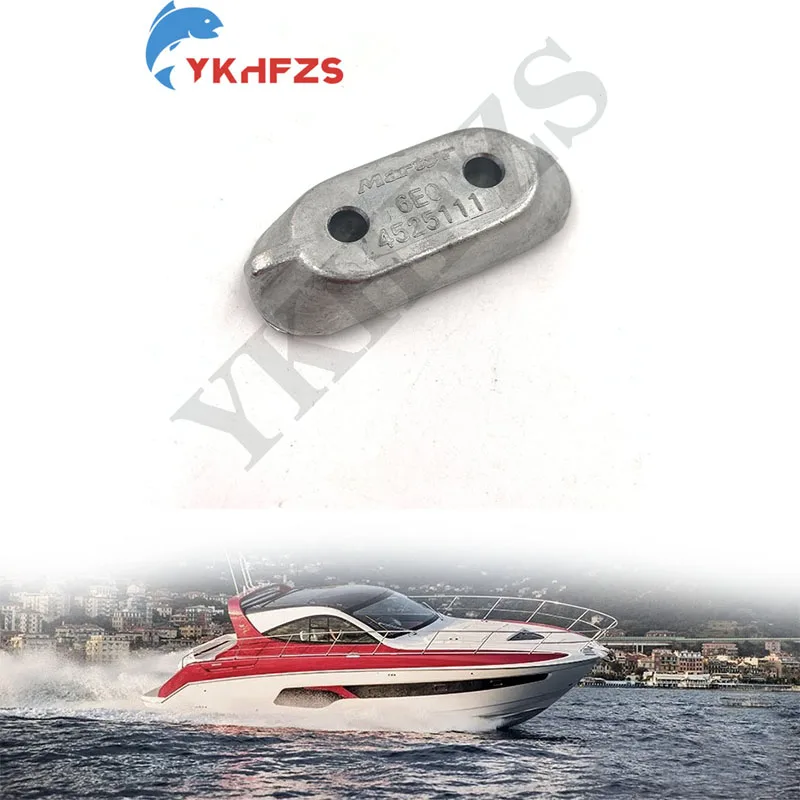 

65W-45251 Anode 6E0-45251-11 For YAMAHA Outboard Motor 8-60 HP 2T 4T Parsun Hidea Powertec 65W-45251-00 boat engine parts