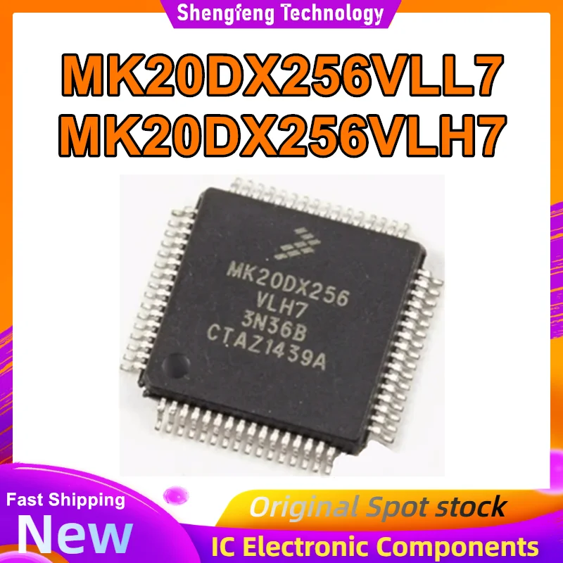 MK20DX256VLL7 MK20DX256VLL10 MK20DX256VLH7 LQFP-64 Чипсет IC Новый на складе
