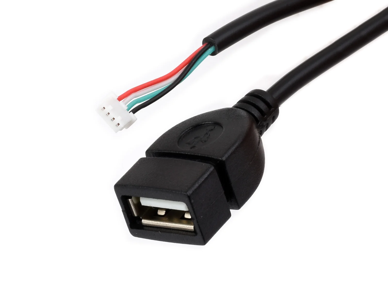 كابل Waveshare MX1.25 4Pin إلى USB، منفذ USB من النوع A أنثى، تقريبًا. الطول الإجمالي 30 سم لـ Luckfox Lyra