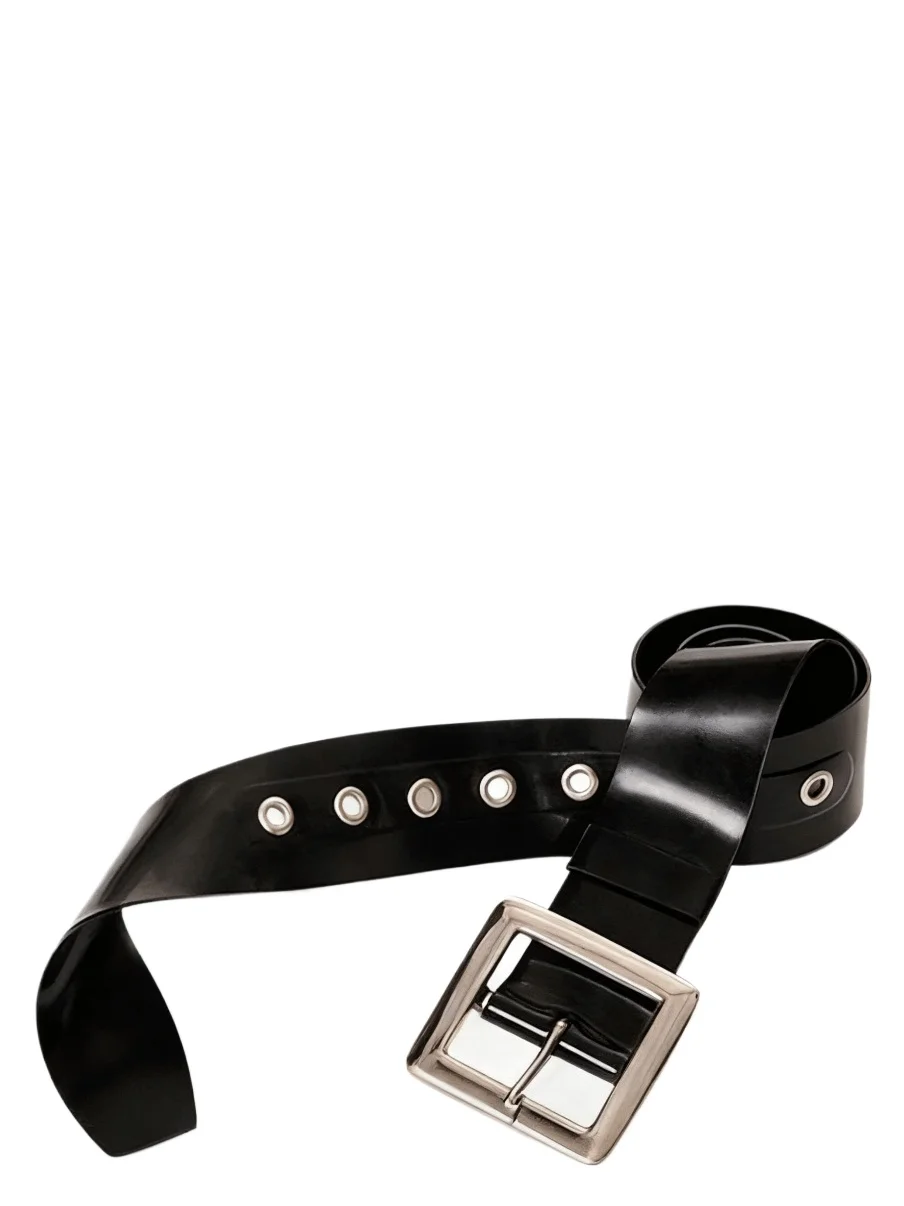 

Индивидуальный латексный модный ремень 1,2-1,6 мм с резиновой отделкой и люверсами — идеально подходящий к любым аксессуарам для брюк