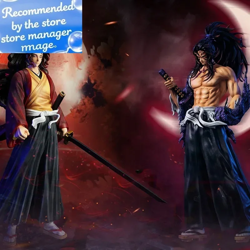 

30CM Anime Demon Slayer Zohakuten Figure Zohakuten Hantengu Cm PVC Action Figures GK Statue Collection Model Toys Gifts