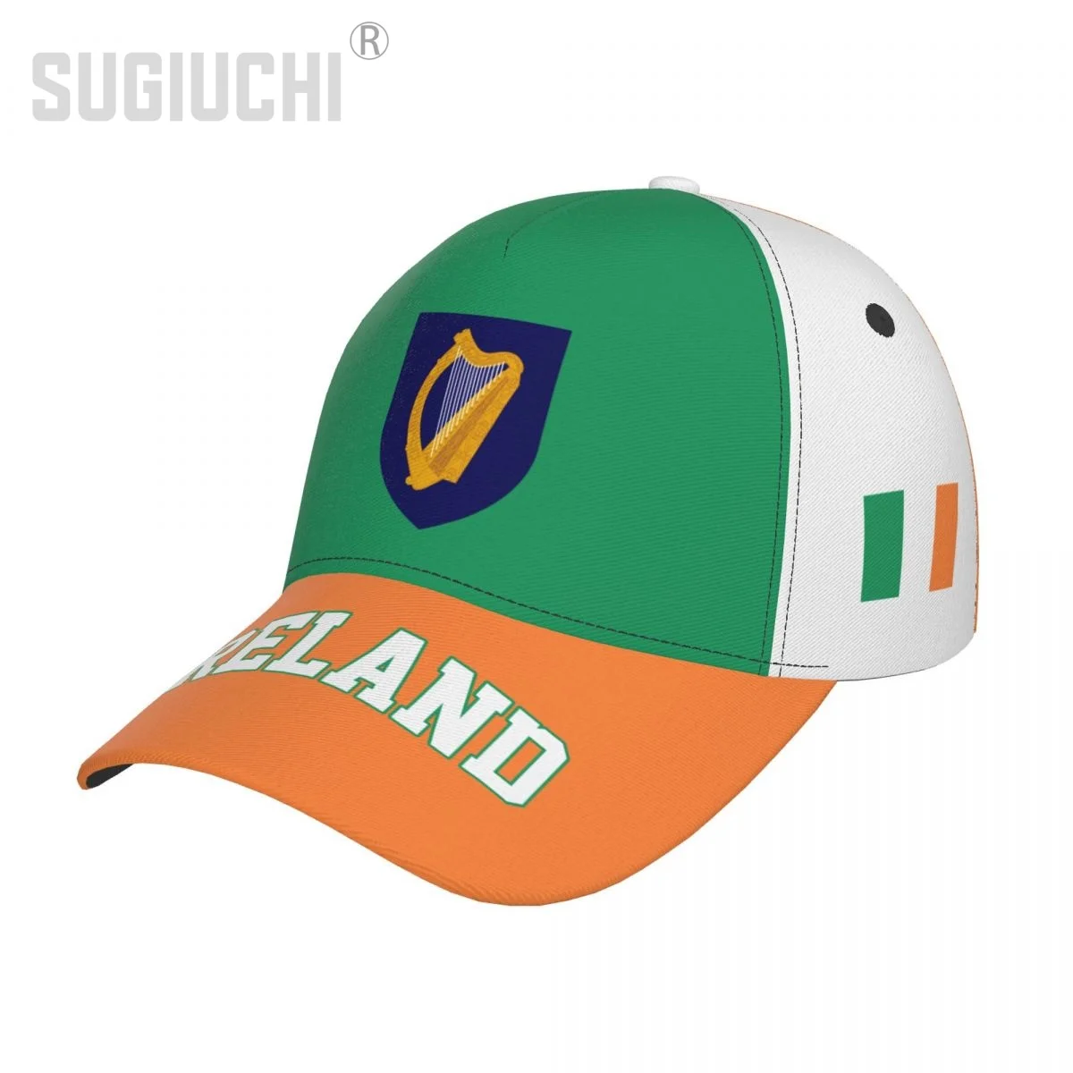 Unisex Ireland Flag Irishman Adult Baseball Cap Patriotic Hat for Baseball Soccer Fans Men Women