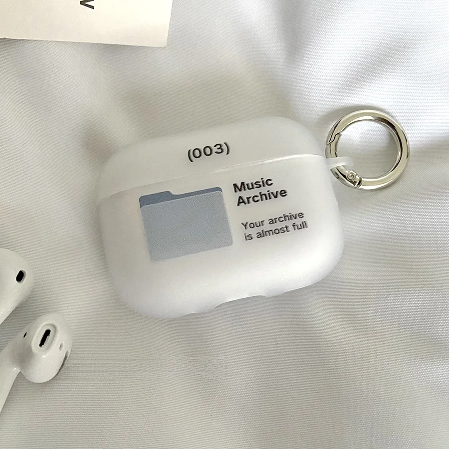 Custodia protettiva in silicone originale Ins Sle premium per Wirel Bluetooth pro /2/4/5 generazioni Matte Fini