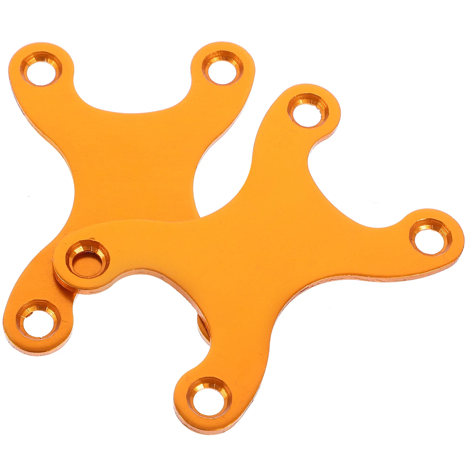 

2pcs Anti Sink Gasket Red Aluminum Plate Skateboard Bridge Support Round Holes Fixing Tool for Repairing