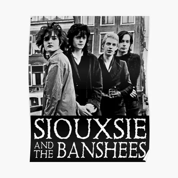 

Плакат Siouxsie And The Banshees, забавная настенная комната, винтажная современная картина, живопись, домашнее художественное украшение, печать на стене, без рамки