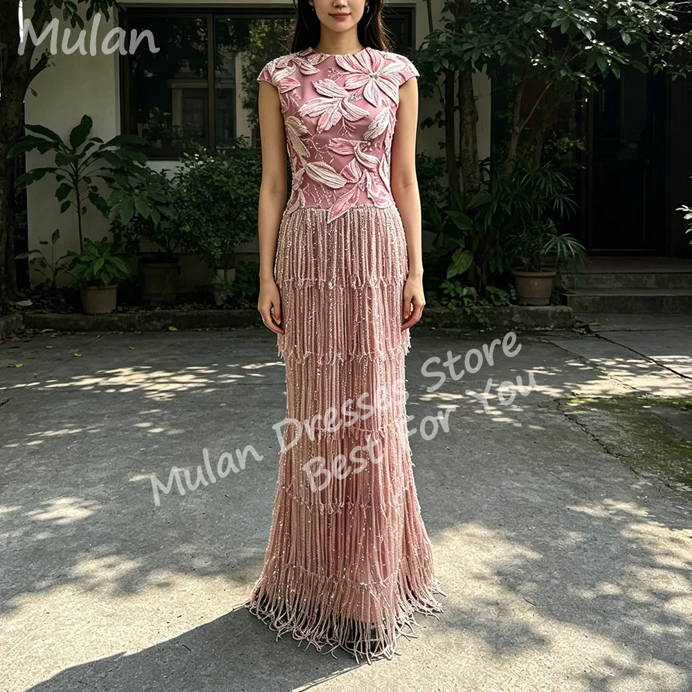 

Customized New In Luxury Beads Long Evening Dresses for Women Floor-Length Mermaid Special Events Prom Party Wedding Dress 2026
