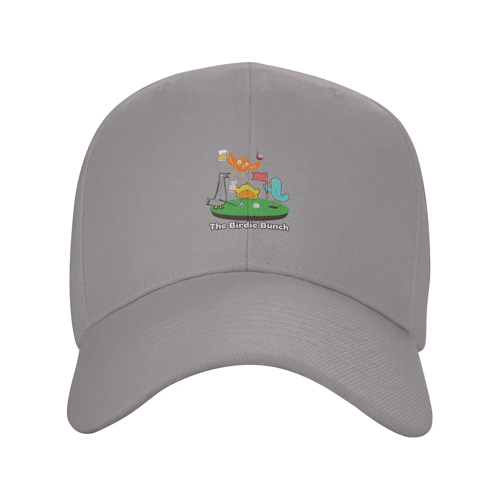 Hot Sale Playful Birdie Bunch Golf Humour Art Baseball Cap  Portable Sharp Visors  Barbecue Party Sharp Visors