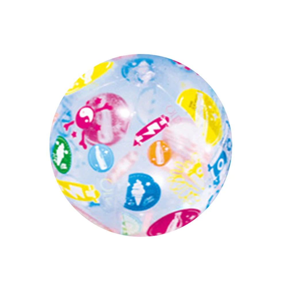 Mode Pailletten Aufblasbare Ball Sommer Lustige Wasser Spaß Spielen Strand Ball Pool Ball Party Favor für Kinder Kinder (Gelegentliche Muster)