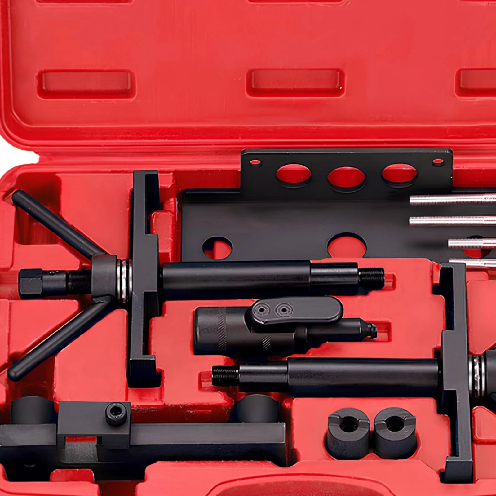 Engine Timing Tool Kit with Case Locking Engine Timing Tool Kit Tools Turbo Portable for Mechanics, Auto Repair Shop, Garage