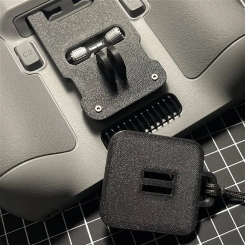 For DJI Mini 4 Air 3 Drone Accessories For DJI RC 2 Remote Controller Bracket Plate 3D Printed Mount Holder Adapter