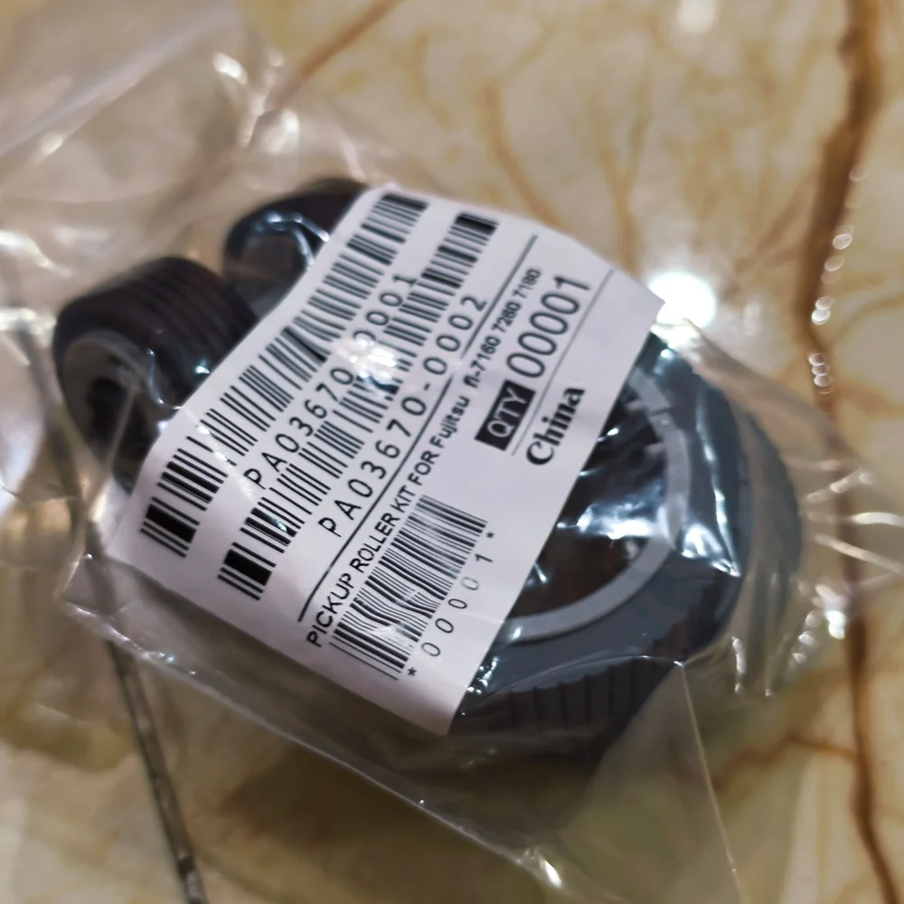 

5sets PA03670-0001 PA03670-0002 Pickup Brake Roller for Fujitsu fi-7160 fi-7180 fi-7260 fi-7280 fi-7300NX fi-7140 fi-7240