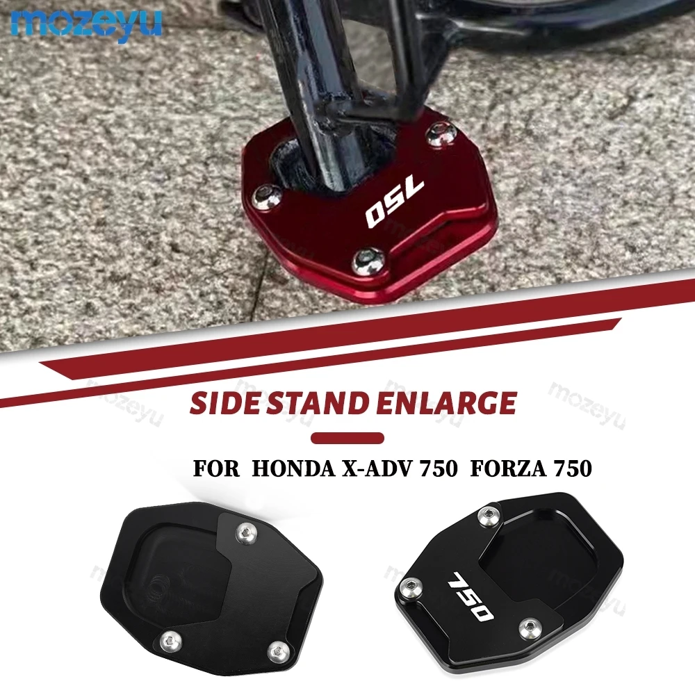 

Side Stand Enlarge FOR HONDA X-ADV XADV 750 201-2020 2021 2022 2023 Motorcycle Kickstand Side Stand Extension Pad Enlarger Plate
