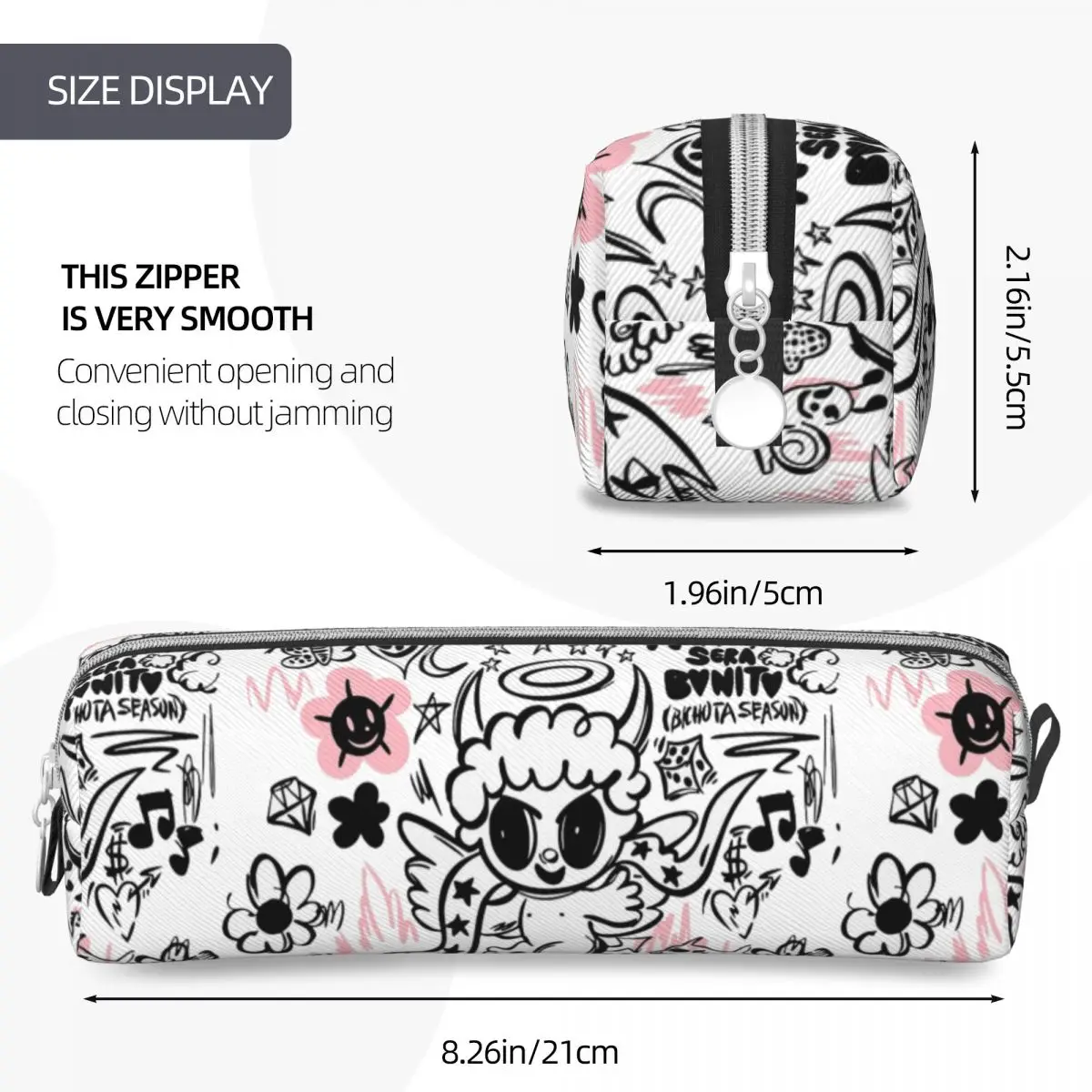 Creative Bichota Season Karol G Pencil Case Manana Sera Bonito Pencil Box Pen Holder Big Capacity Bags Office Zipper Accessories